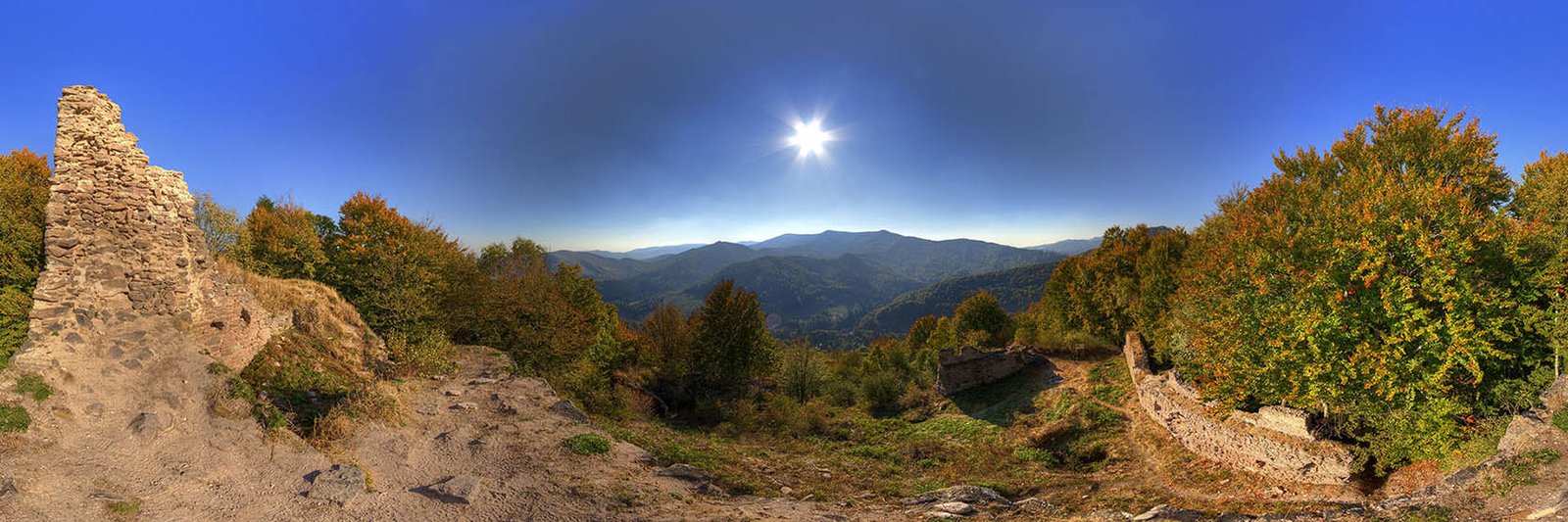 Csomád-hegység panoráma