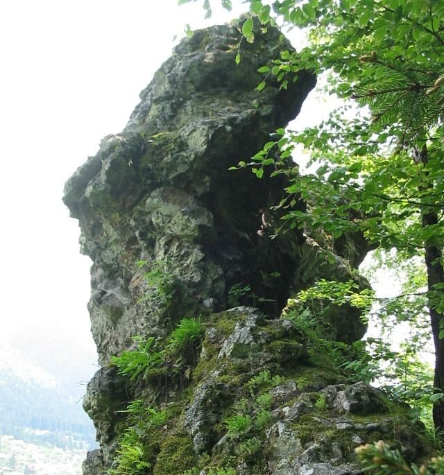 Sólyomkő sziklaoszlopok