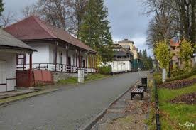 Hauptbrunnen und Hétvezér-Promenade in Borsec