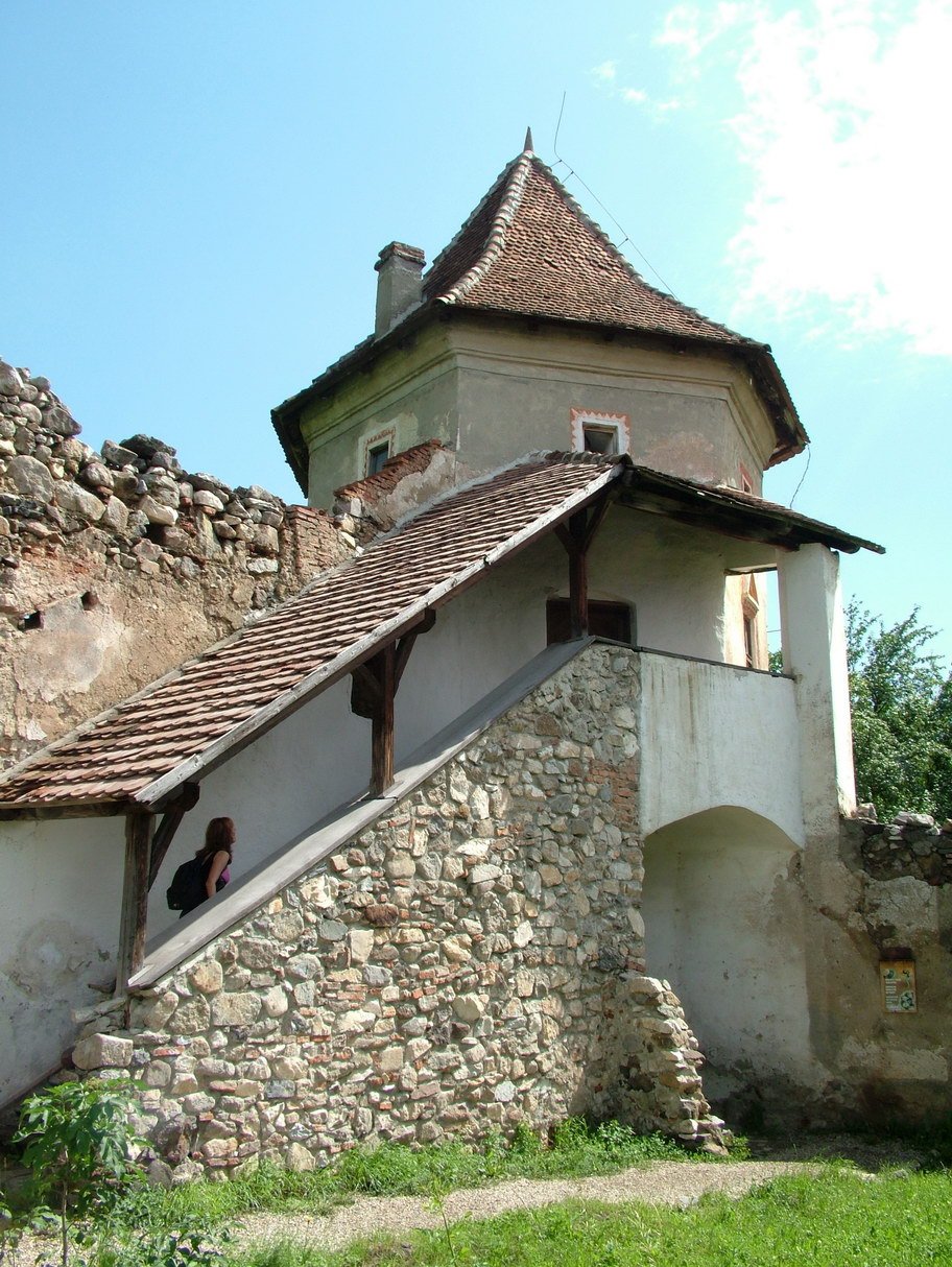 A kastély külső nézete